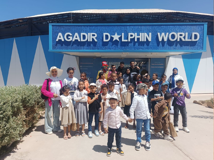 Sortie au Téléphérique d’Agadir et à la Vallée des Oiseaux pour les enfants de Tigminou